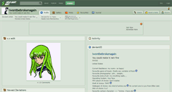 Desktop Screenshot of iwontbebrokenagain.deviantart.com