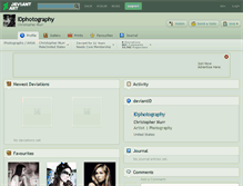 Tablet Screenshot of idphotography.deviantart.com