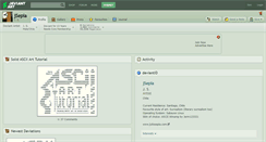 Desktop Screenshot of jsepia.deviantart.com
