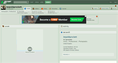 Desktop Screenshot of leopoldsprockett.deviantart.com
