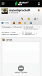 Mobile Screenshot of leopoldsprockett.deviantart.com