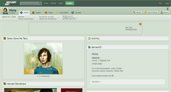 Desktop Screenshot of nixxy.deviantart.com