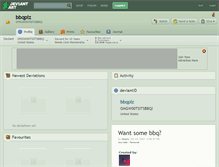 Tablet Screenshot of bbqplz.deviantart.com