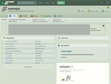 Tablet Screenshot of moimoiplz.deviantart.com