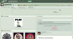 Desktop Screenshot of cocteautwins.deviantart.com