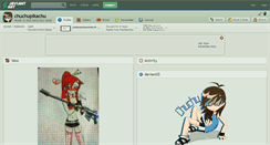 Desktop Screenshot of chuchupikachu.deviantart.com