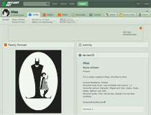Tablet Screenshot of mlaa.deviantart.com