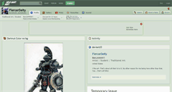 Desktop Screenshot of fiercerdeity.deviantart.com