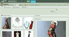 Desktop Screenshot of angryeye.deviantart.com