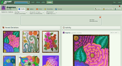 Desktop Screenshot of dragoness.deviantart.com