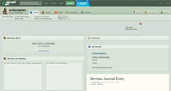 Desktop Screenshot of andackaptan.deviantart.com