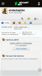 Mobile Screenshot of andackaptan.deviantart.com