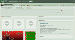 Desktop Screenshot of hamhamlover.deviantart.com
