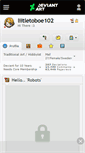 Mobile Screenshot of liitletoboe102.deviantart.com