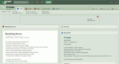 Desktop Screenshot of kirokage.deviantart.com