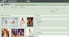 Desktop Screenshot of eliaspotter.deviantart.com