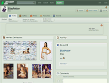 Tablet Screenshot of eliaspotter.deviantart.com