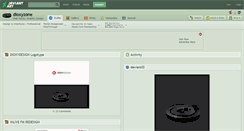 Desktop Screenshot of dioxyzone.deviantart.com