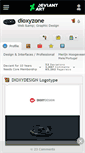 Mobile Screenshot of dioxyzone.deviantart.com