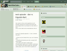 Tablet Screenshot of danvsfanclub.deviantart.com
