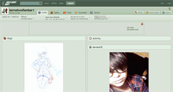 Desktop Screenshot of bernetwolfamber1.deviantart.com