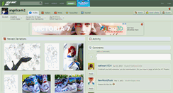 Desktop Screenshot of angelica462.deviantart.com