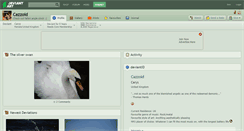Desktop Screenshot of cazzoid.deviantart.com