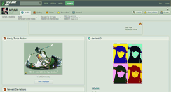 Desktop Screenshot of h0shii.deviantart.com