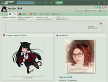 Tablet Screenshot of naruto-1949.deviantart.com