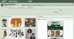 Desktop Screenshot of momo-chanpreteen.deviantart.com