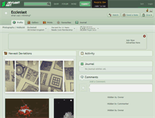 Tablet Screenshot of ecclesiast.deviantart.com