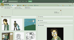 Desktop Screenshot of fox8745.deviantart.com