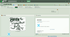 Desktop Screenshot of invadersponge.deviantart.com