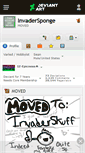 Mobile Screenshot of invadersponge.deviantart.com