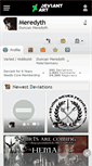 Mobile Screenshot of meredyth.deviantart.com