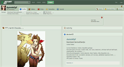 Desktop Screenshot of dummk0pf.deviantart.com