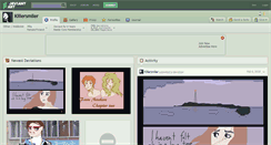 Desktop Screenshot of killersmiler.deviantart.com
