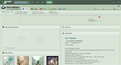 Desktop Screenshot of kora-majeana.deviantart.com