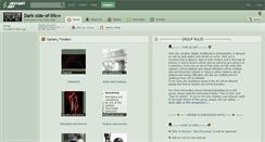 Desktop Screenshot of dark-side-of-life.deviantart.com