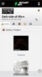 Mobile Screenshot of dark-side-of-life.deviantart.com