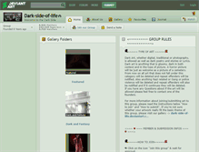 Tablet Screenshot of dark-side-of-life.deviantart.com