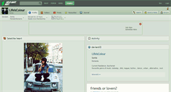 Desktop Screenshot of lifeiscolour.deviantart.com