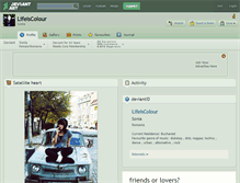 Tablet Screenshot of lifeiscolour.deviantart.com