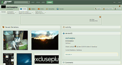 Desktop Screenshot of excluseplus.deviantart.com