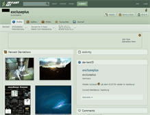 Tablet Screenshot of excluseplus.deviantart.com