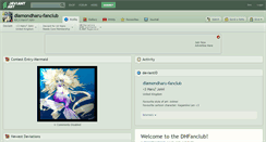 Desktop Screenshot of diamondharu-fanclub.deviantart.com
