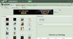 Desktop Screenshot of litterbugs.deviantart.com