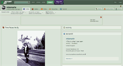 Desktop Screenshot of missmarie.deviantart.com