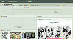 Desktop Screenshot of naruhina1993.deviantart.com