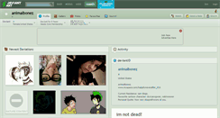 Desktop Screenshot of animalbonez.deviantart.com